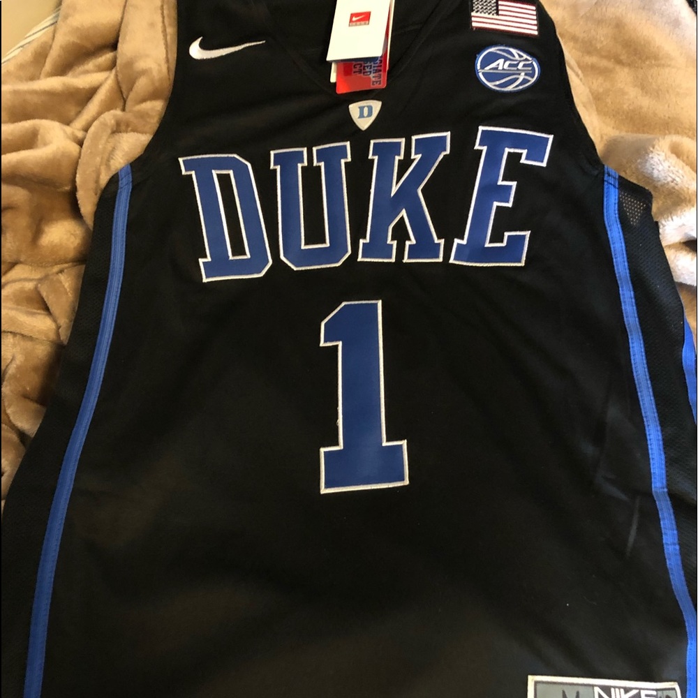 Zion Williamson black Duke jersey